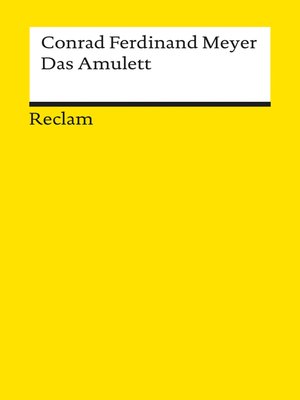 cover image of Das Amulett